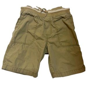 🌞 5/$25 Oshkosh B’gosh shorts Khaki shorts tan elastic waist pockets boy 5T